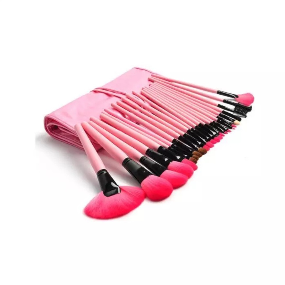 New 24pcs Makeup Brush With Case